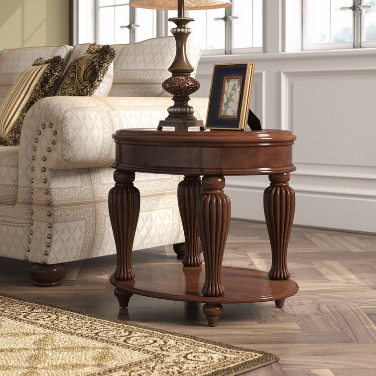 Astoria Grand Rhuddlan 24'' Tall End Table & Reviews Wayfair